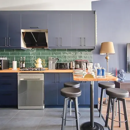 Cozy Penthouse With The Balcony Apartman Isztambul