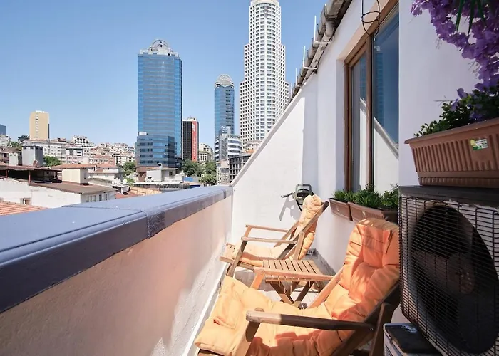 Cozy Penthouse With The Balcony *